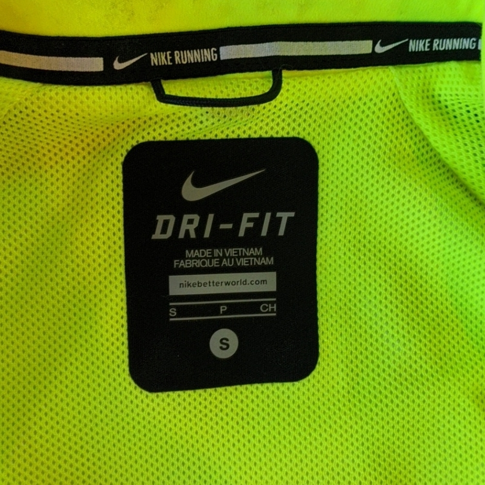 Nike Reflective Running Jacket Size Small - image 2